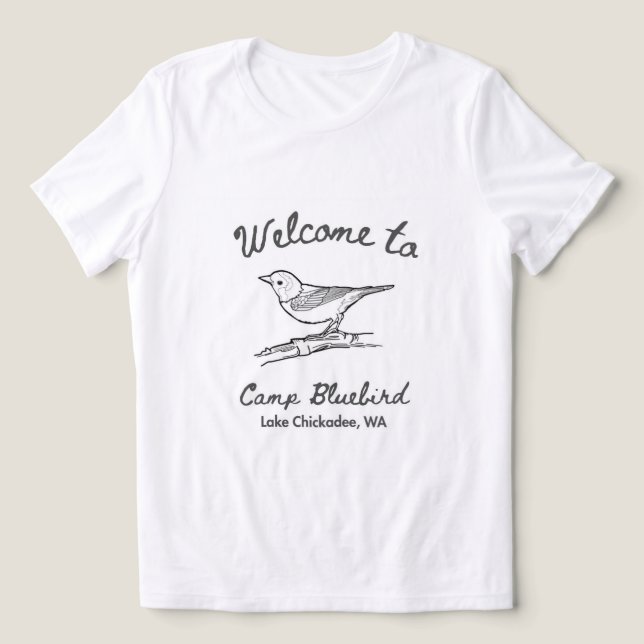 Camp Bluebird Tröja (Design Framsida)
