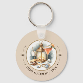 Camp Bride Bachelorette Helg Nyckelring