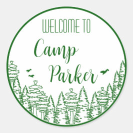 Camp Bride Sällskapslekar för Bruden Klistermärken