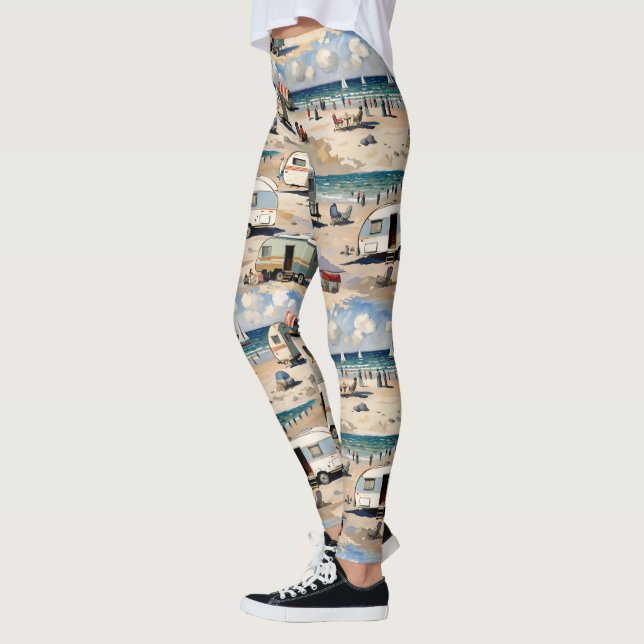 Camp Caravan-sommaruppehållet Leggings (Vänster)