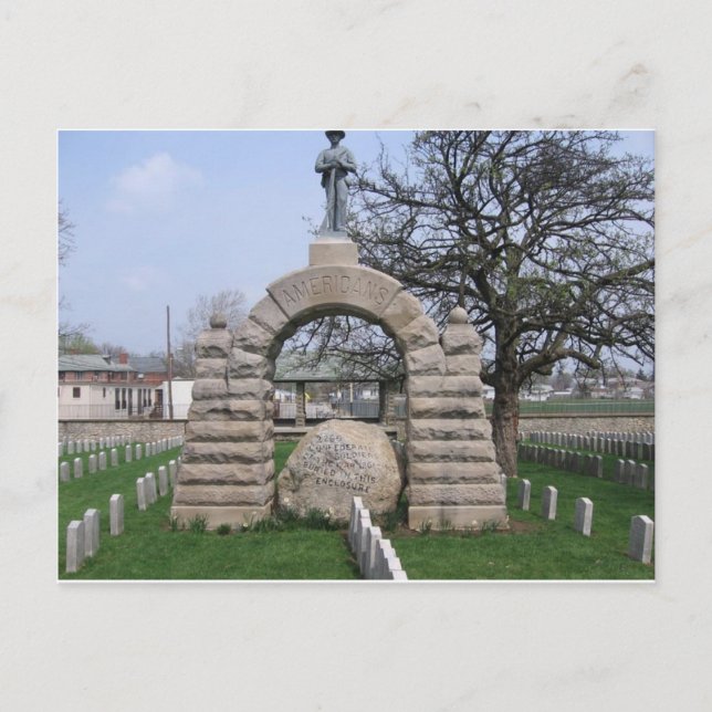 Camp Chase Vykort (Framsida)