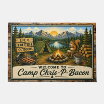 Camp Chris-P-Bacon dörrmatta