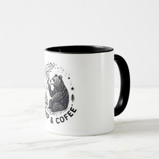 Camp & Coffee Bear Mugg