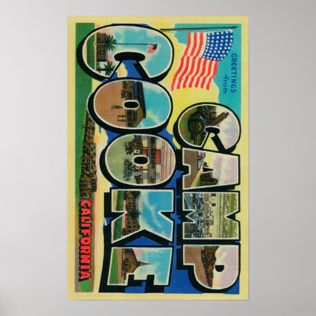 Camp Cooke, Kalifornien - Stora Brev Scenes Poster (Framsidan)