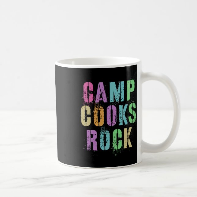 Camp Cooks Sten Funny Campground Chef Crew Campsi Kaffemugg (Höger)