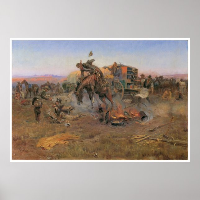 Camp Cooks Troubles, 1912 Poster (Framsidan)