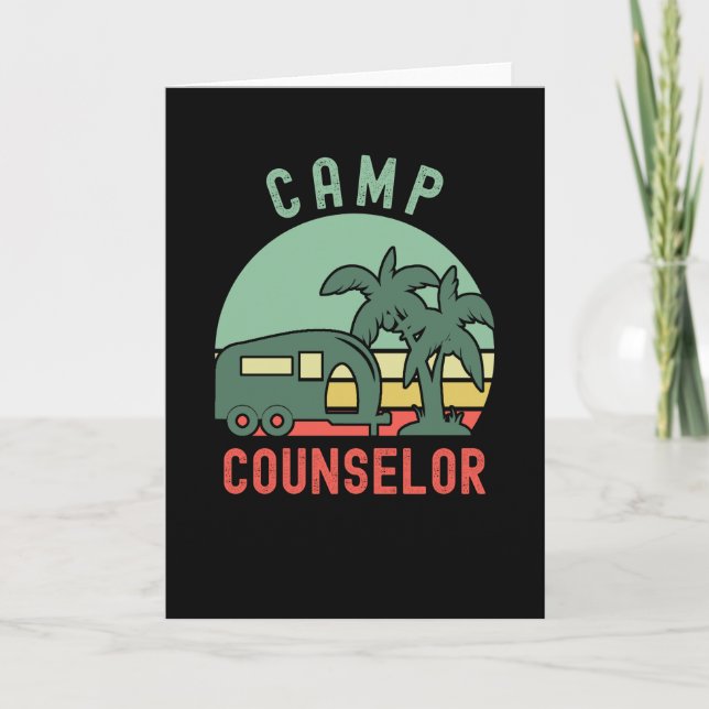 Camp Counselor Kort (Framsida)