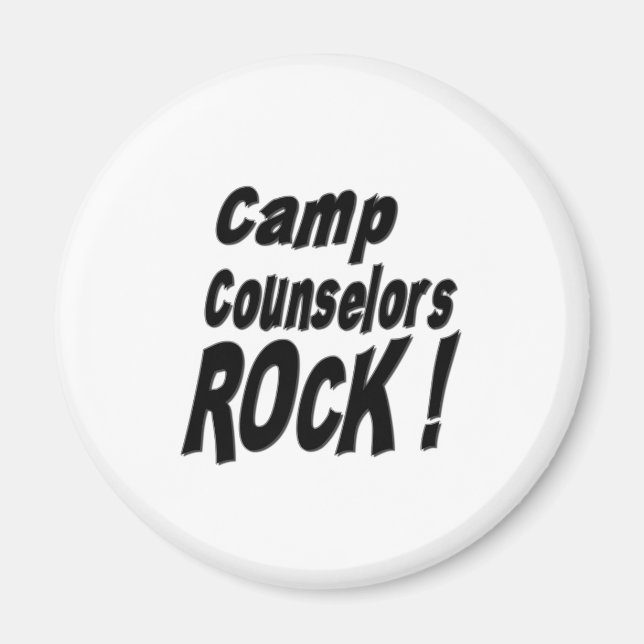 Camp Counselors Sten! Magnet (Framsidan)