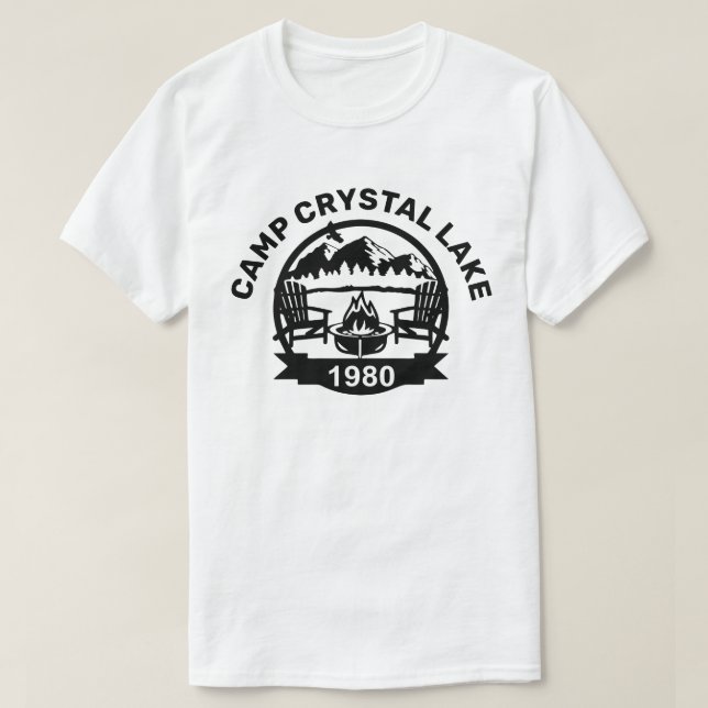 CAMP CRYSRAL SJÖ 1980 T SHIRT (Design framsida)