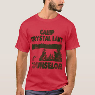 Camp Crystal Lake rådgivare Halloween Humoristisk T Shirt
