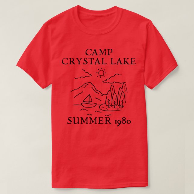 Camp Crystal Sjö 2 T Shirt (Design framsida)