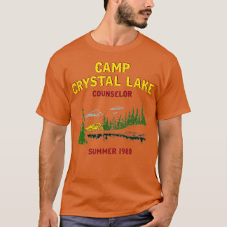 Camp Crystal Sjö Counselor Summer 1980 Manar Kvinn T Shirt