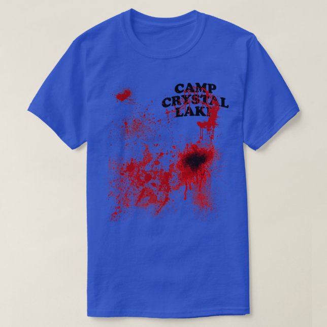 Camp Crystal Sjö Counselor T Shirt (Design framsida)