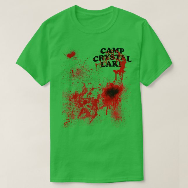 Camp Crystal Sjö Counselor T Shirt (Design framsida)
