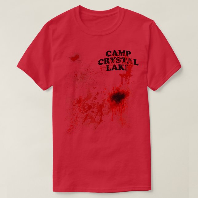 Camp Crystal Sjö Counselor T Shirt (Design framsida)