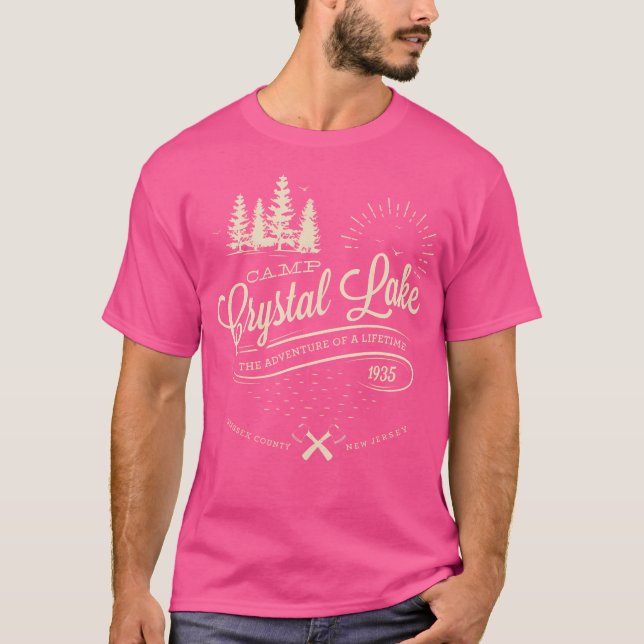 Camp Crystal Sjö T Shirt (Framsida)