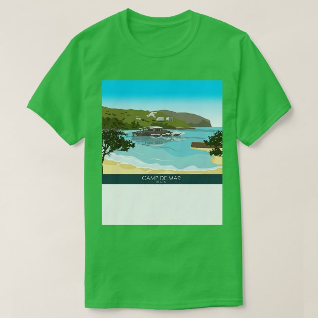 Camp De Mar Mallorca T Shirt (Design framsida)
