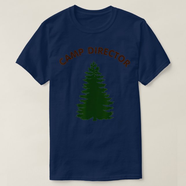 Camp Director Counselor Summer Gräs ree Gift  T Shirt (Design framsida)