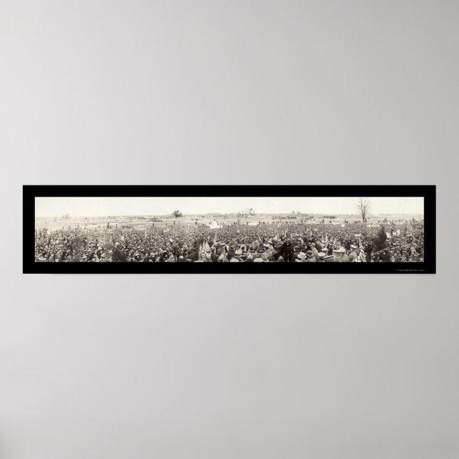 Camp Dix NJ Reunion Photo 1920 Poster (Framsidan)