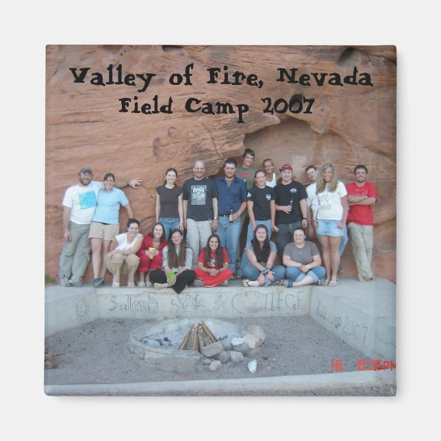 Camp fält 2007 magnet (Framsidan)