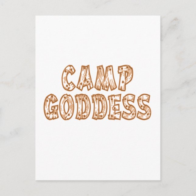 Camp Goddess Vykort (Framsida)