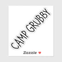Camp Grubby vinyldekal