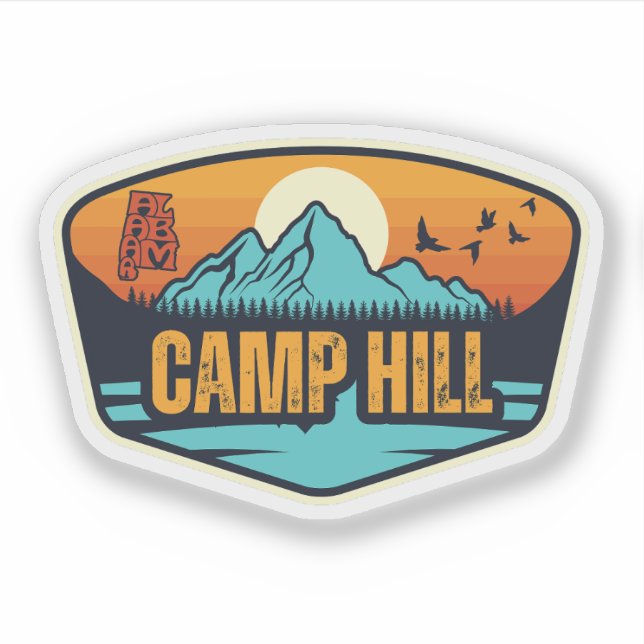 Camp Hill, Alabama Klistermärken (Framsida)