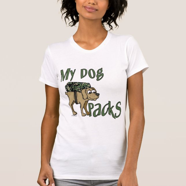Camp Hund Tee Shirt (Framsida)
