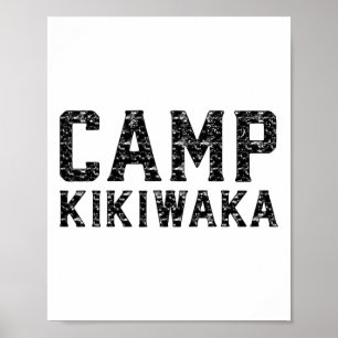 Camp Kikiwaka Sommarläger Återförening Campingresa Poster