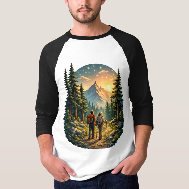 Camp Life Feels Right – Ballpark Trail Tee USA (Framsida)