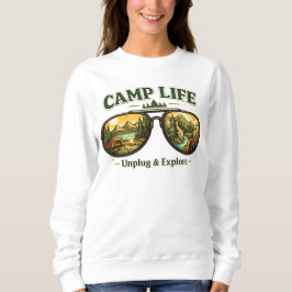 Camp Life Feels Right – Everyday Sweatshirt USA T Shirt