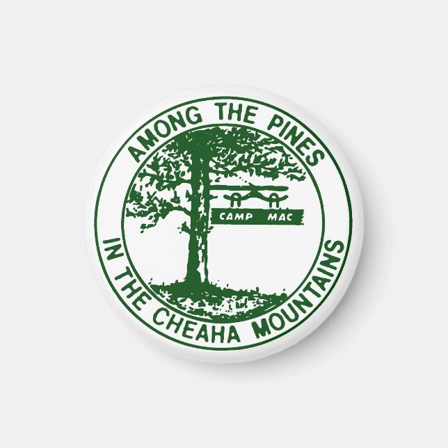 Camp Mac Magnet (Camp Logotyp) (Framsidan)