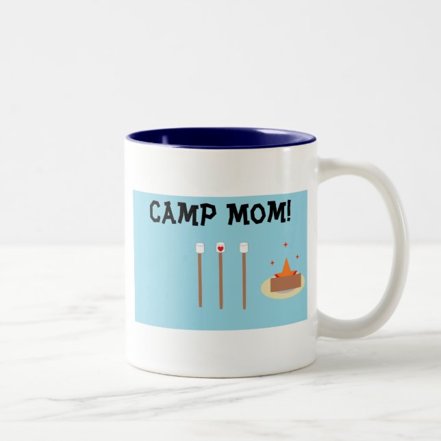 Camp Mamma! Två-Tonad Mugg (Höger)