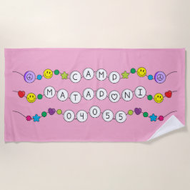 Camp Mataponi Beach Towel