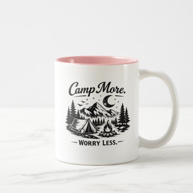 Camp Mer Oroa Mindre Camping Kaffe Mugg | Berg (Höger)
