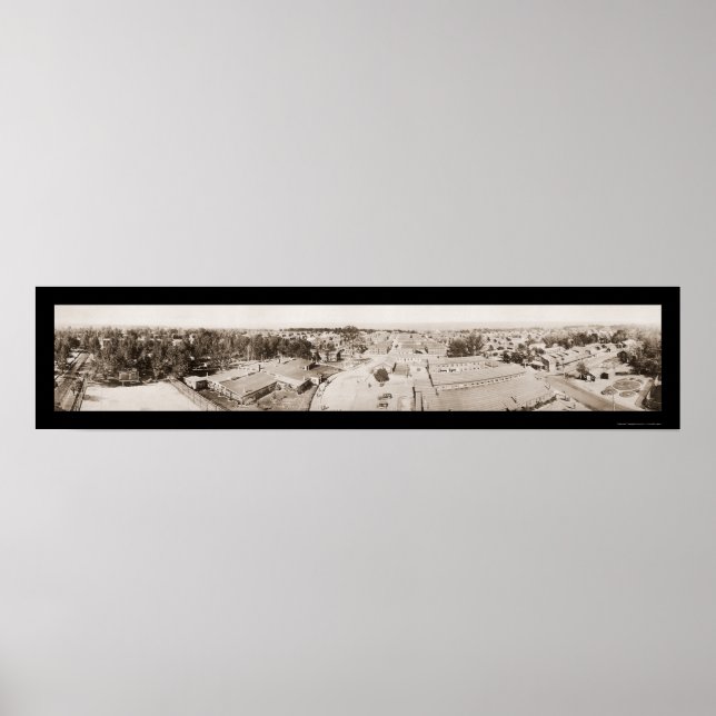 Camp Merritt NJ WWI Photo 1919 Poster (Framsidan)