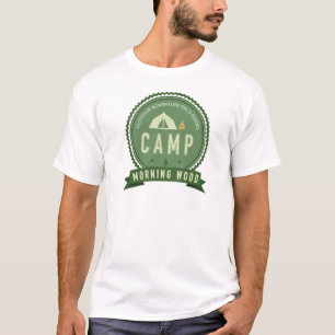 CAMP MORING WOOD White T-Shirt