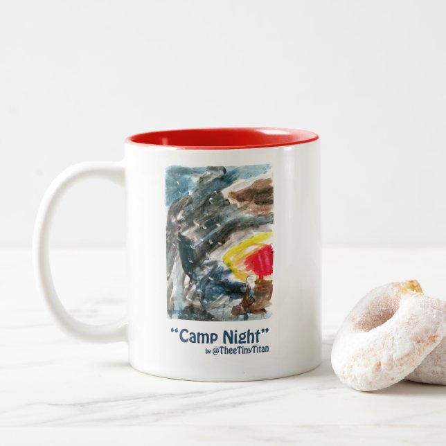 "Camp Night" Mugg (Med munk)
