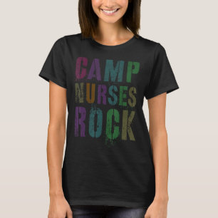 Camp Nurses Do Sten Camping Mediad Squad Medic T Shirt