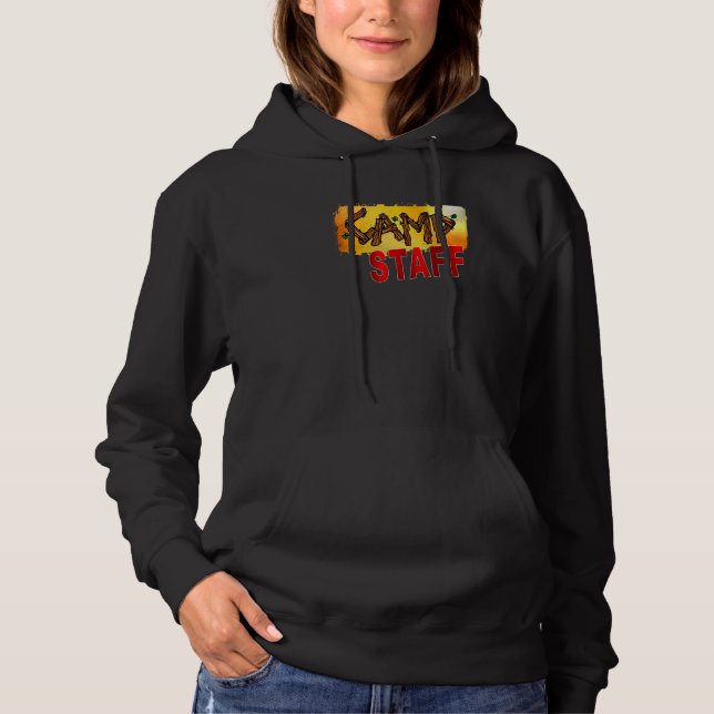 Camp-personalens sommarcampingvärdpersonalråd T Shirt (Framsida)