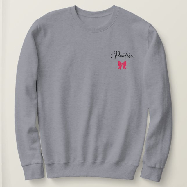 Camp Pontiac Bow Shirt T (Design framsida)