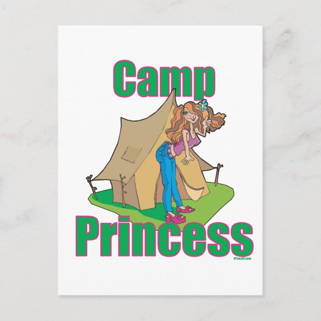 CAMP-Princess Vykort (Framsida)