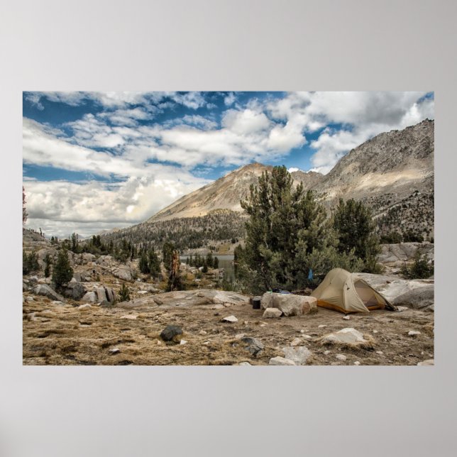 Camp Rae Sjöar Poster (Framsidan)