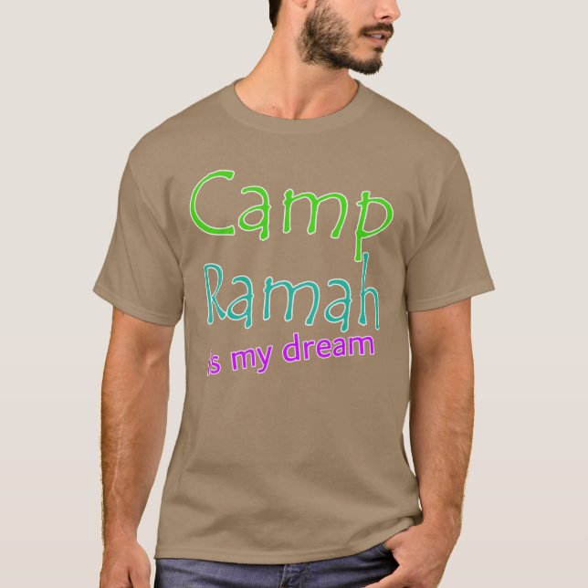camp ramah flicka t shirt (Framsida)