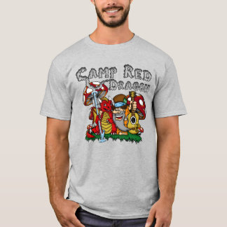 Camp Red Dragon 2025 B.A.T. Grått D/S T-Shirt
