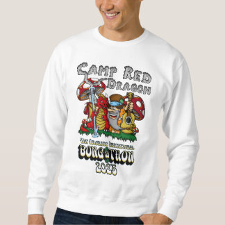Camp Red Dragon 2025 B.A.T. White Sweatshirt