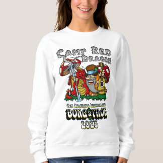 Camp Red Dragon 2025 B.A.T. White Sweatshirt T Shirt