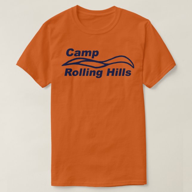 Camp Rolling Backe T Shirt (Design framsida)