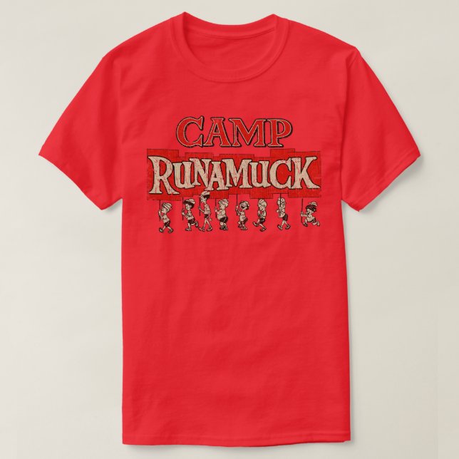 Camp Runamuck 1965 T Shirt (Design framsida)