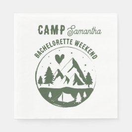 Camp Sängkammarfest Campa Helgen Pappersservett